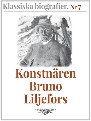 cover image of Konstnären Bruno Liljefors